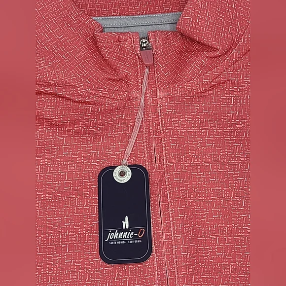NEW Johnnie-O boys' performance 1/4 zip size 16